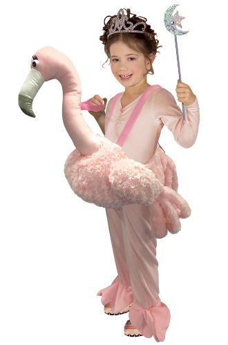 Ride on Flamingo Child Costume