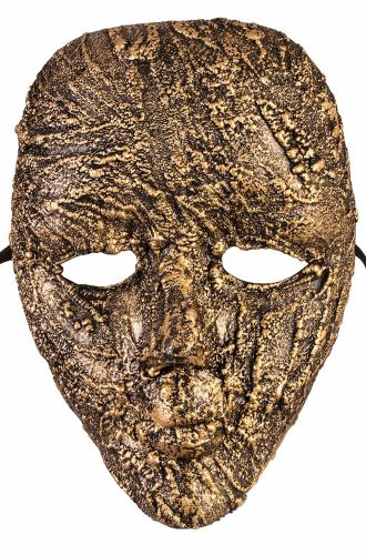 Textured Face Mask (Gold)