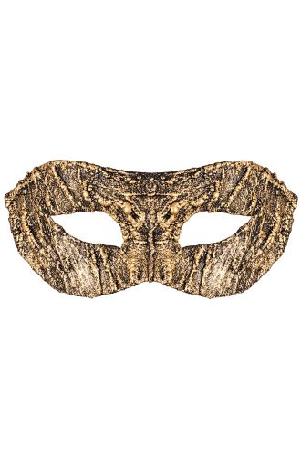 Textured Half Mask (Gold)