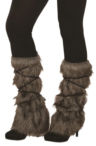 Warrior Fur Leg Guards