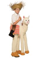 Ride-On Llama Child Costume