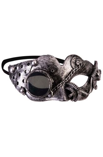 Iron Cat Steampunk Mask