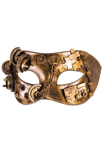 Steampunk Colombina Mask