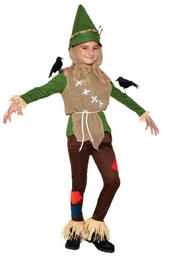 Playful Scarecrow Child Costume (Medium)