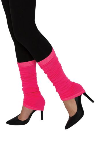 Leg Warmers (Neon Pink)