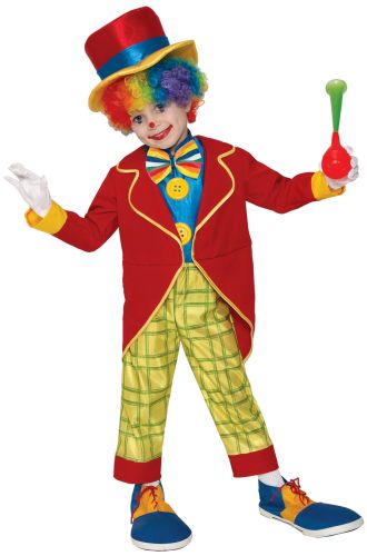 Funny Clown Child Costume (Large)