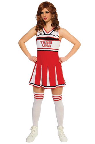 Team USA Cheerleader Adult Costume (Small)