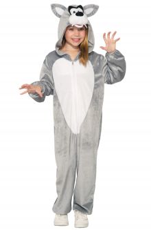 Wolf Jumpsuit Child Costume (Large)
