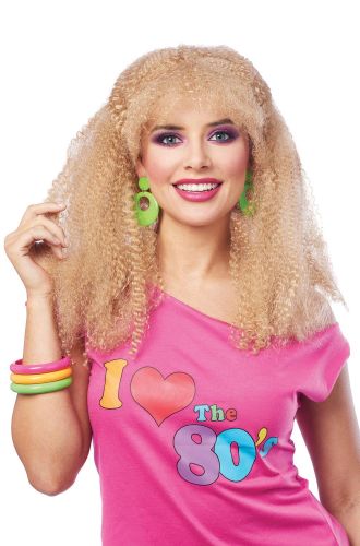 80's Crimped Adult Wig