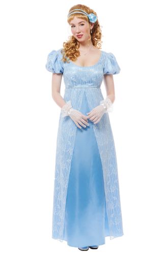 Blue Regency Duchess Adult Costume