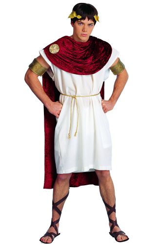 Greek God Toga Adult Costume - PureCostumes.com