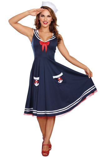 All Aboard Plus Size Costume