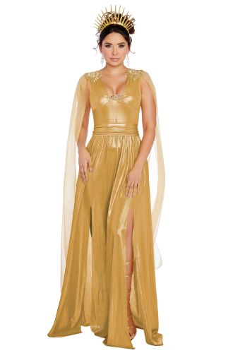 Golden Sun Goddess Adult Costume
