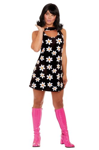 60's Daisy Dress Adult Costume