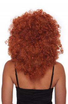 Natural Big Volume Curls Auburn Wig