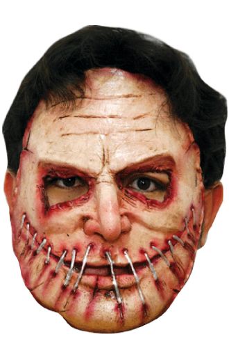 Stapled Mouth Serial Killer 9 Adult Mask