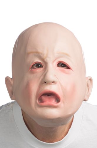 Helpless Crying Baby Mask