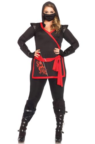 Ninja Assassin Plus Size Costume