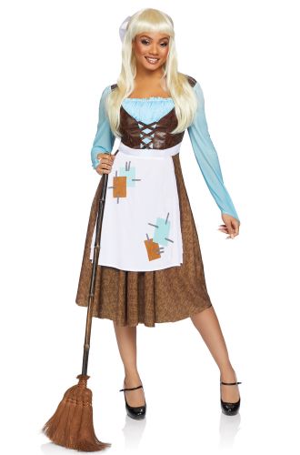 Peasant Cinderella Adult Costume