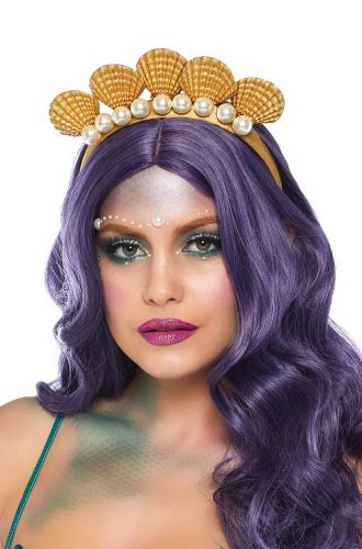 Pearl Shell Mermaid Headband