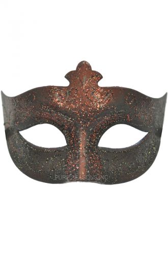 Midnight Fleur Venetian Mask