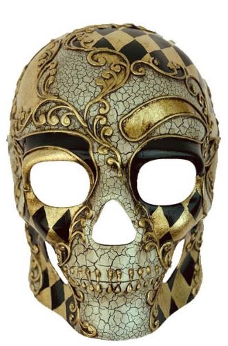 Venetian Extravagance Skull Mask