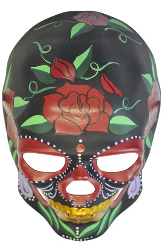 Mysterious Rose Day of the Dead Mask