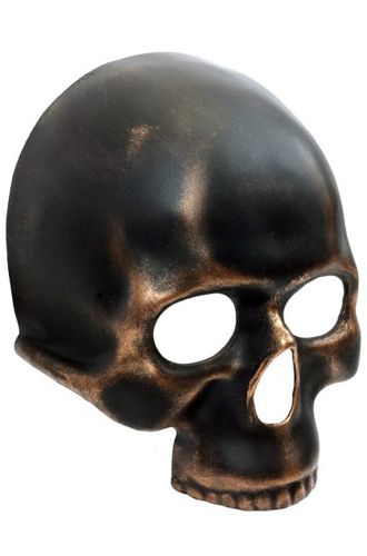 Metallic Skull Mask (Copper)