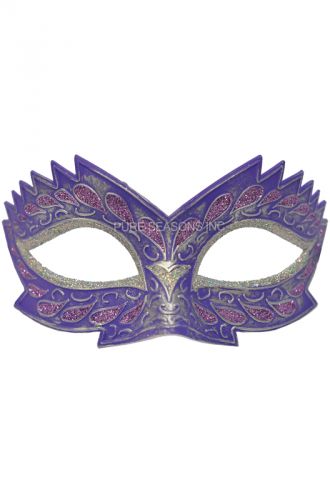 Falcon Flight Venetian Mask (Purple)