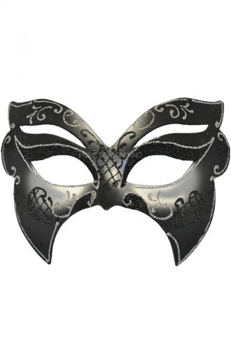 Falena Venetian Mask (Silver)