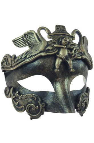 Cherubino in Metallo Mask (Gold)
