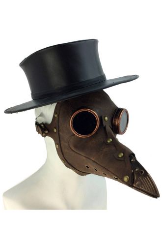Umber Avian Plague Doctor Mask