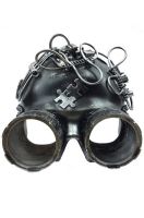 Steampunk Goggles Helmet (Silver)