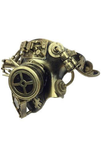 Gearhead Phantom Mask (Gold)
