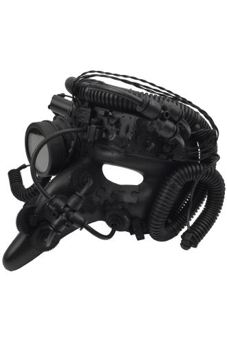 Steampunk Pantalone Mask (Black)