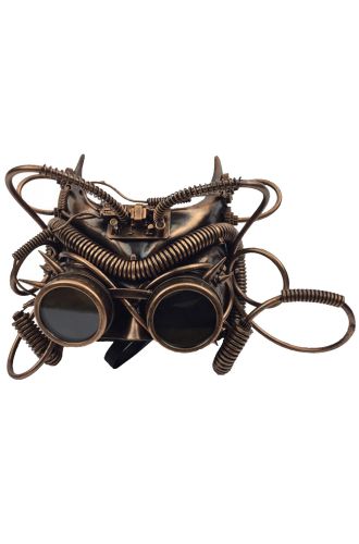 The Steampunk Knight Mask (Copper)