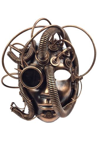 Industrial Figure Mask (Copper)