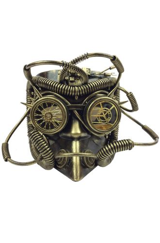 Industrial Bauta Mask (Gold)