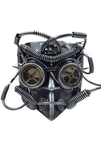 Industrial Bauta Mask (Silver)