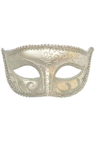 Phantom Venetian Mask (Silver)