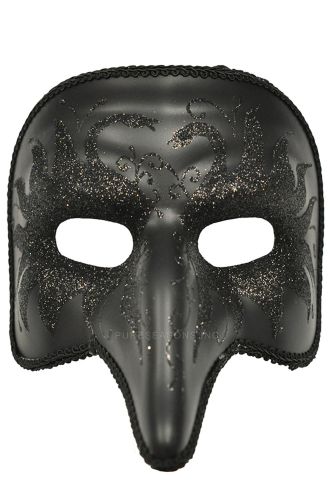 Midnight Nasone Mask (Black/Black)