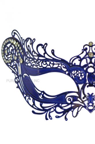 Winged Angel Venetian Mask (Blue)