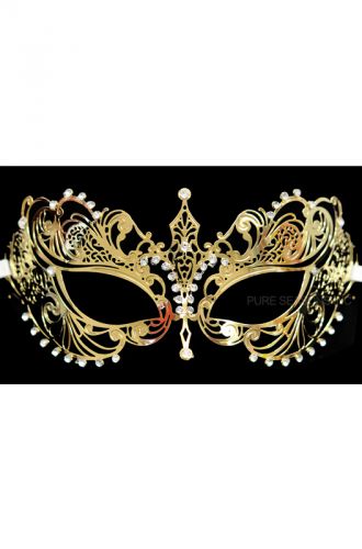 Empress Divine Venetian Mask (Gold)