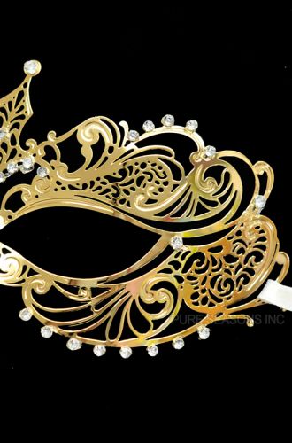 Empress Divine Venetian Mask (Gold)