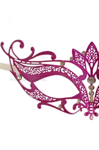 Princess Venetian Mask (Hot Pink)