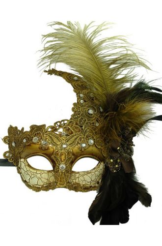 Baroque Lace Venetian Mask