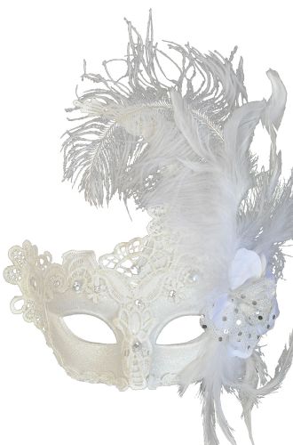 Exquisite Lace Venetian Mask
