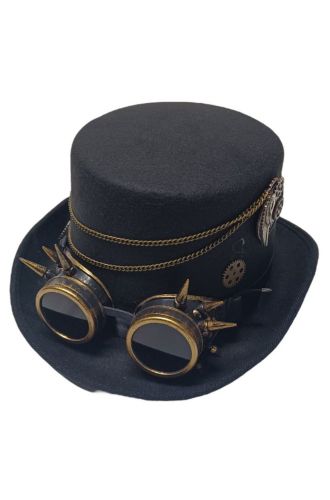 Steampunk Inventor Top Hat