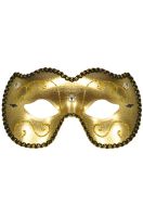 Mardi Gras Eye Mask (Gold)