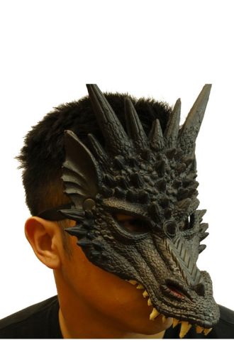 Mythical Dragon Half Mask